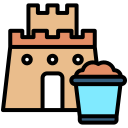 castillo de arena icon