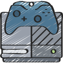 Consola de juegos icon