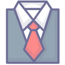 icono de abrigo de traje icon