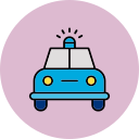 coche de policía icon