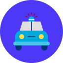 coche de policía icon