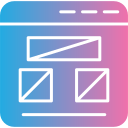 estructura alámbrica icon