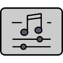 música y multimedia icon