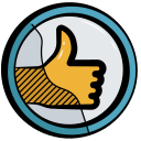 pulgar arriba icon