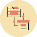 transferencia de datos icon