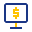 dinero digital icon