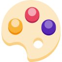 paleta de colores icon