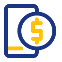 dinero digital icon