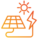 energía solar icon