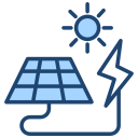 energía solar icon