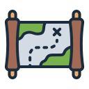 mapa del tesoro icon