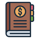 libro financiero icon