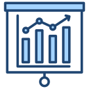 presentación gráfica icon