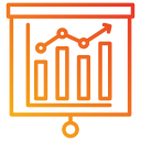 presentación gráfica icon