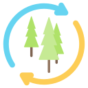 repoblación forestal icon