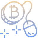 haga clic en bitcoin icon