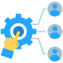 asignación de recursos icon