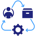 cadena de suministro icon