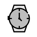 reloj de pulsera icon