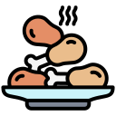 pollo frito icon