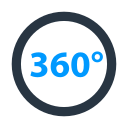 360 grados icon