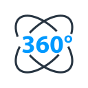 360 grados icon