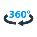 360 grados icon