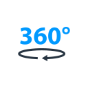 360 grados icon