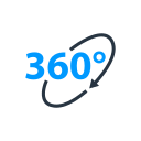 360 grados icon