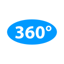 360 grados icon