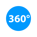 360 grados icon