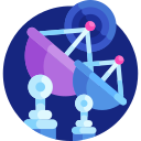 Satellite dish icon