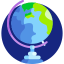 Globe icon