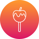 manzana caramelizada icon