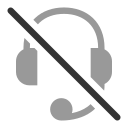 sin auriculares icon