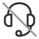 sin auriculares icon