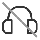 sin auriculares icon