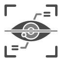 escáner ocular icon