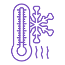 temperatura fría icon