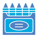 lápiz de color icon