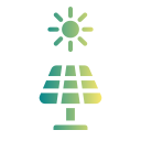 energía solar icon