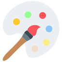 paleta de color icon