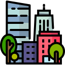 paisaje urbano icon