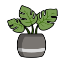 monstera deliciosa icon