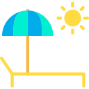 Cama solar icon