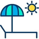 Cama solar icon