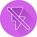 flash apagado icon