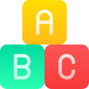 bloque abc icon