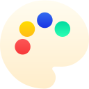 paleta de colores icon