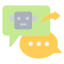 robot conversacional icon